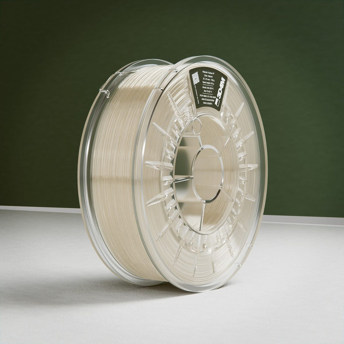 Facilan™ HT Filament, Natural, 750 g, 1.75 mm