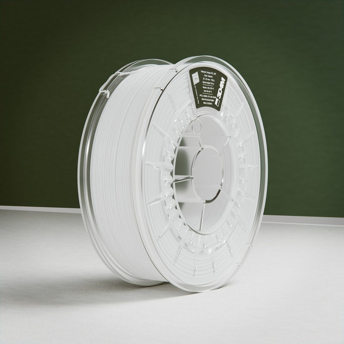 Facilan™ PCL 100 Filament, Natural, 750 g, 1.75 mm