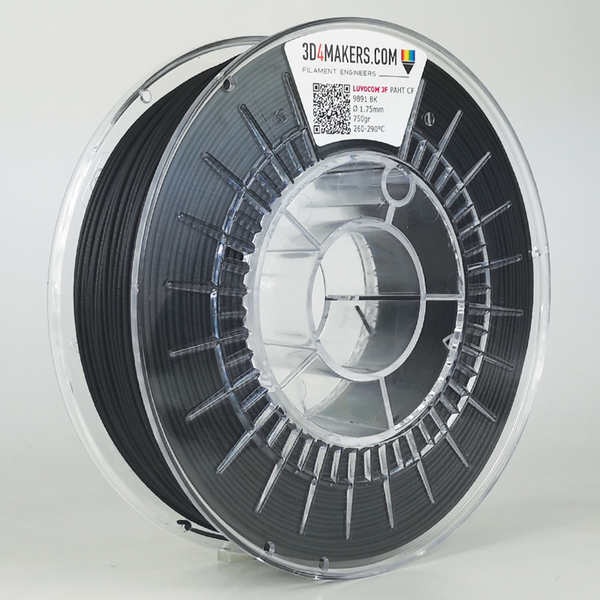 Luvocom 3F PAHT CF 9891 BK Filament 3D printing